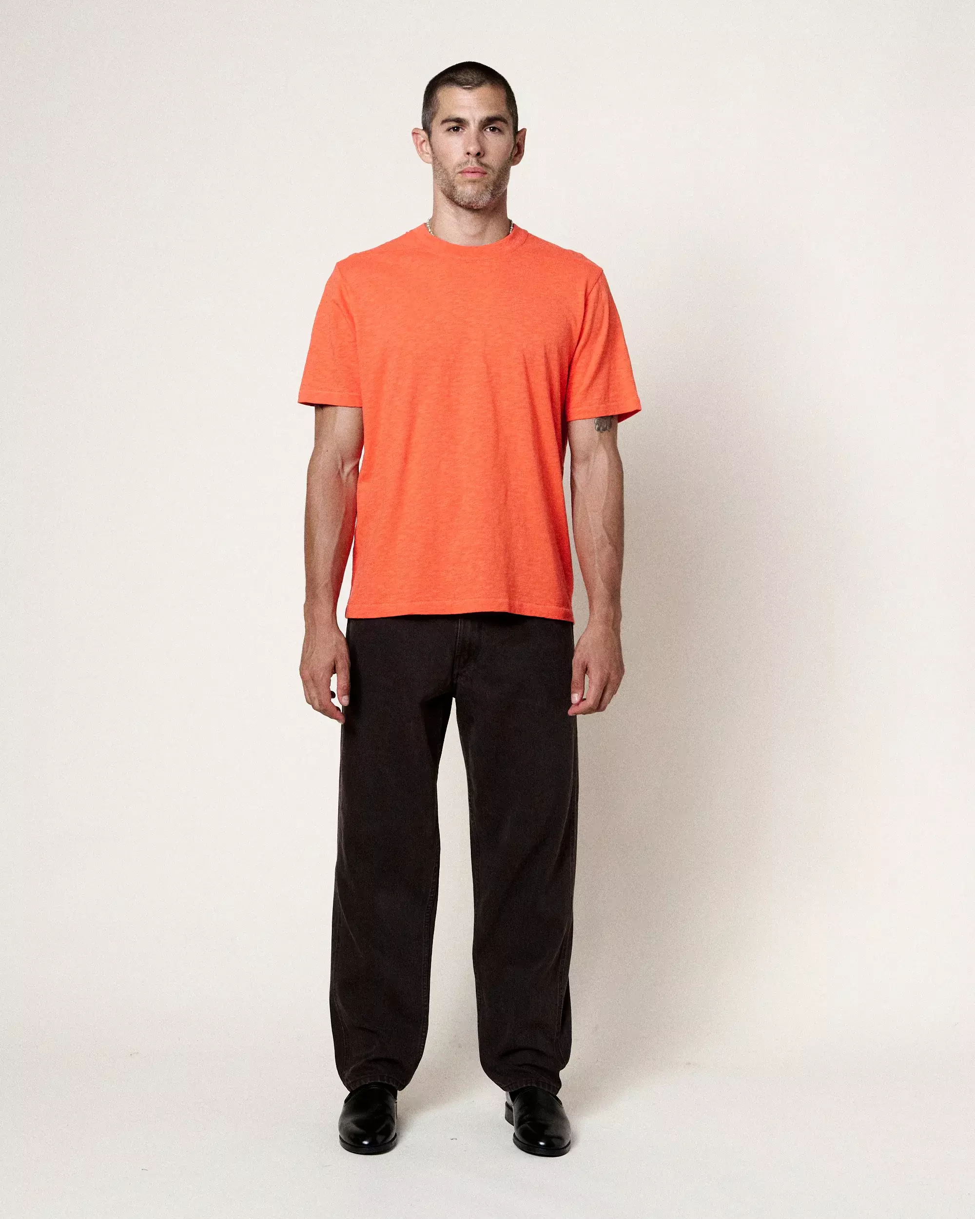 Homecore Robert Bright Orange T-Shirt Herren orange